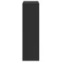 Librería divisor 3 niveles madera ingeniería negro 99x29x99 cm de , Librerías y estanterías - Ref: Foro24-857959, Precio: 61,...