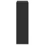 Librería divisor 3 niveles madera ingeniería negro 99x29x99 cm de , Librerías y estanterías - Ref: Foro24-857959, Precio: 62,...