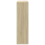 Librería divisor madera ingeniería roble Sonoma 69,5x29x103,5cm de , Librerías y estanterías - Ref: Foro24-858014, Precio: 56...
