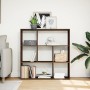 Librería divisora madera marrón roble 102x29x103,5 cm de , Librerías y estanterías - Ref: Foro24-858054, Precio: 75,54 €, Des...