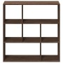 Librería divisora madera marrón roble 102x29x103,5 cm de , Librerías y estanterías - Ref: Foro24-858054, Precio: 75,54 €, Des...