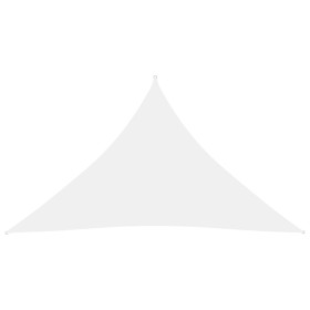 Toldo de vela triangular tela Oxford blanco 3x3x4,24 m de vidaXL, Sombrillas - Ref: Foro24-135282, Precio: 20,11 €, Descuento: %