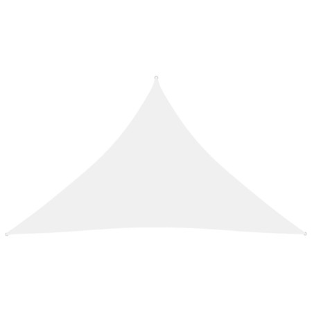 Toldo de vela triangular tela Oxford blanco 3x3x4,24 m de vidaXL, Sombrillas - Ref: Foro24-135282, Precio: 20,11 €, Descuento: %
