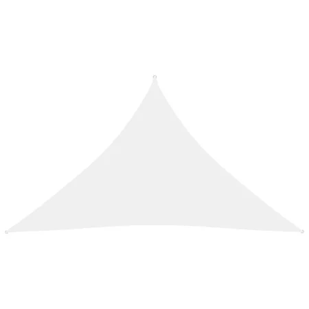 Toldo de vela triangular tela Oxford blanco 3x3x4,24 m de vidaXL, Sombrillas - Ref: Foro24-135282, Precio: 29,40 €, Descuento: %