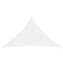 Toldo de vela triangular tela Oxford blanco 3x3x4,24 m de vidaXL, Sombrillas - Ref: Foro24-135282, Precio: 29,40 €, Descuento: %