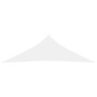 Toldo de vela triangular tela Oxford blanco 3x3x4,24 m de vidaXL, Sombrillas - Ref: Foro24-135282, Precio: 20,11 €, Descuento: %
