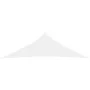 Toldo de vela triangular tela Oxford blanco 3x3x4,24 m de vidaXL, Sombrillas - Ref: Foro24-135282, Precio: 29,40 €, Descuento: %