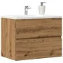 Mueble de baño madera de ingeniería roble artisan 60x38,5x45 cm de , Muebles de baño - Ref: Foro24-856244, Precio: 63,19 €, D...