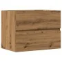 Mueble de baño madera de ingeniería roble artisan 60x38,5x45 cm de , Muebles de baño - Ref: Foro24-856244, Precio: 63,19 €, D...