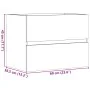 Mueble de baño madera de ingeniería roble artisan 60x38,5x45 cm de , Muebles de baño - Ref: Foro24-856244, Precio: 63,19 €, D...