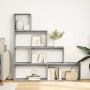 Librería divisora 4 niveles madera gris Sonoma 143,5x29x143,5cm de , Librerías y estanterías - Ref: Foro24-857999, Precio: 76...