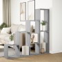 Librería divisora 4 niveles madera gris Sonoma 143,5x29x143,5cm de , Librerías y estanterías - Ref: Foro24-857999, Precio: 76...