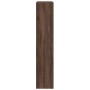 Librería divisora 4 niveles marrón roble 143,5x29x143,5 cm de , Librerías y estanterías - Ref: Foro24-858000, Precio: 93,75 €...
