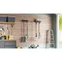 Estantes de pared de jardín para herramientas 2 uds acero negro by , Tool Organization and Storage - Ref: Foro24-4019132, Pri...
