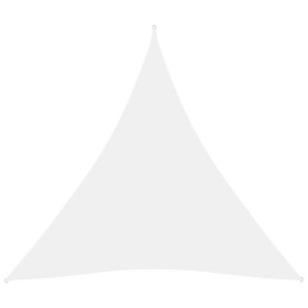 Toldo de vela triangular tela Oxford blanco 4x4x4 m de vidaXL, Sombrillas - Ref: Foro24-135286, Precio: 28,37 €, Descuento: %