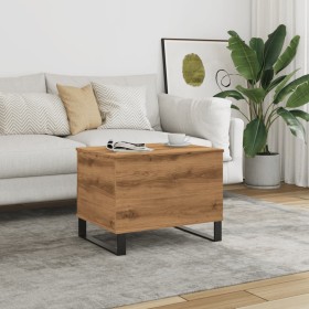 Mesa de centro madera de ingeniería roble artisan 60x44,5x45 cm de , Mesas de centro - Ref: Foro24-857441, Precio: 77,77 €, D...
