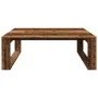 Mesa de centro madera de ingeniería envejecida 100x100x35 cm de , Mesas de centro - Ref: Foro24-856690, Precio: 69,21 €, Desc...