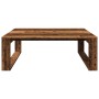 Mesa de centro madera de ingeniería envejecida 100x100x35 cm de , Mesas de centro - Ref: Foro24-856690, Precio: 70,43 €, Desc...