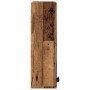 Armario de baño de pared madera envejecida 32x20x67 cm de , Tocadores de baño - Ref: Foro24-856937, Precio: 43,05 €, Descuent...