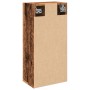 Armario de baño de pared madera envejecida 32x20x67 cm de , Tocadores de baño - Ref: Foro24-856937, Precio: 43,05 €, Descuent...