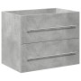 Set muebles de baño 2 piezas madera contrachapada gris hormigón de , Tocadores de baño - Ref: Foro24-3324920, Precio: 152,61 ...