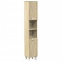 Set de muebles de baño 3 pzas madera contrachapada roble Sonoma de , Muebles de baño - Ref: Foro24-3324976, Precio: 176,99 €,...