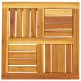 Tablero de mesa cuadrado madera maciza de acacia 50x50x2 cm de , Tableros para mesas - Ref: Foro24-4004253, Precio: 32,42 €, ...