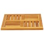 Tablero de mesa cuadrado madera maciza de acacia 50x50x2 cm de , Tableros para mesas - Ref: Foro24-4004253, Precio: 32,42 €, ...
