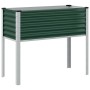Jardinera de acero verde 100x41x90 cm de , Maceteros y jardineras - Ref: Foro24-4008969, Precio: 57,05 €, Descuento: %