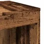 Stackable tables, set of 3, aged engineered wood by , Side tables - Ref: Foro24-856686, Price: 68,80 €, Discount: %