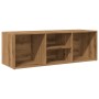Banco zapatero madera ingeniería roble artisan 105x35x35 cm de , Zapateros y organizadores de calzado - Ref: Foro24-856411, P...