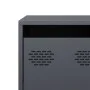 Mueble de TV acero laminado en frío antracita 101,5x39x43,5 cm de , Muebles TV - Ref: Foro24-851228, Precio: 93,19 €, Descuen...