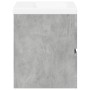 Set muebles de baño 2 piezas madera contrachapada gris hormigón de , Muebles de baño - Ref: Foro24-3324908, Precio: 146,53 €,...