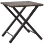 Juego de comedor de jardín plegable 5 piezas ratán PE marrón de , Conjuntos de jardín - Ref: Foro24-365945, Precio: 171,65 €,...