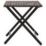Juego de comedor de jardín plegable 5 piezas ratán PE marrón de , Conjuntos de jardín - Ref: Foro24-365945, Precio: 171,65 €,...
