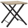 Juego de comedor de jardín plegable 5 piezas ratán PE beige de , Conjuntos de jardín - Ref: Foro24-365947, Precio: 171,65 €, ...