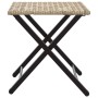 Juego de comedor de jardín plegable 5 piezas ratán PE beige de , Conjuntos de jardín - Ref: Foro24-365947, Precio: 171,65 €, ...