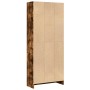 Estantería madera de ingeniería roble ahumado 60x24x143 cm de , Librerías y estanterías - Ref: Foro24-857816, Precio: 63,89 €...