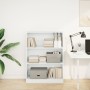 Estantería de madera de ingeniería blanca 80x24x109 cm de , Librerías y estanterías - Ref: Foro24-857835, Precio: 53,19 €, De...