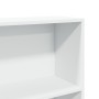 Estantería de madera de ingeniería blanca 80x24x109 cm de , Librerías y estanterías - Ref: Foro24-857835, Precio: 53,19 €, De...
