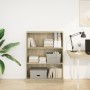 Estantería de madera de ingeniería roble Sonoma 80x24x109 cm de , Librerías y estanterías - Ref: Foro24-857837, Precio: 49,62...