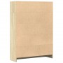 Estantería de madera de ingeniería roble Sonoma 80x24x109 cm de , Librerías y estanterías - Ref: Foro24-857837, Precio: 49,62...