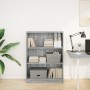 Estantería de madera de ingeniería gris Sonoma 80x24x109 cm de , Librerías y estanterías - Ref: Foro24-857840, Precio: 48,52 ...