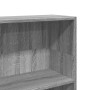 Estantería de madera de ingeniería gris Sonoma 80x24x109 cm de , Librerías y estanterías - Ref: Foro24-857840, Precio: 48,52 ...