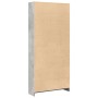 Estantería de madera de ingeniería gris hormigón 80x24x176 cm de , Librerías y estanterías - Ref: Foro24-857856, Precio: 66,3...