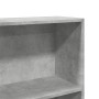 Estantería de madera de ingeniería gris hormigón 80x24x176 cm de , Librerías y estanterías - Ref: Foro24-857856, Precio: 66,3...