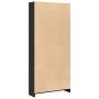 Estantería madera de ingeniería negro 80x24x176 cm de , Librerías y estanterías - Ref: Foro24-857854, Precio: 75,58 €, Descue...