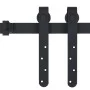 Mini sliding door carbon steel wardrobe kit 122 cm by vidaXL, doorframes - Ref: Foro24-148016, Price: 27,32 €, Discount: %