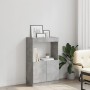 Aparador de madera de ingeniería gris hormigón 63x33x100 cm de , Librerías y estanterías - Ref: Foro24-855100, Precio: 62,23 ...