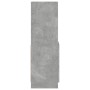 Aparador de madera de ingeniería gris hormigón 63x33x100 cm de , Librerías y estanterías - Ref: Foro24-855100, Precio: 62,23 ...